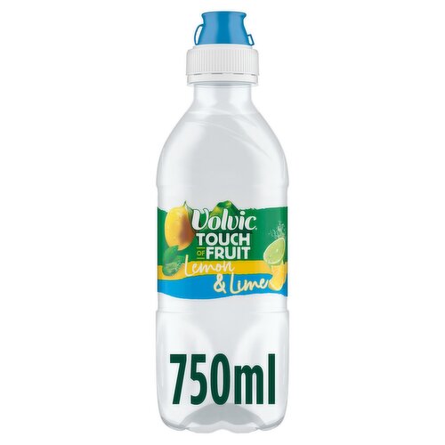 Volvic Touch of Fruit Sugar Free Lemon & Lime 750ml