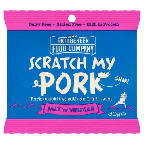 The Skibbereen Food Company Scratch My Pork Salt 'N' Vinegar 30g