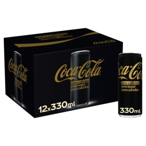 Coca-Cola Zero Sugar Zero Caffeine 12 x 330ml