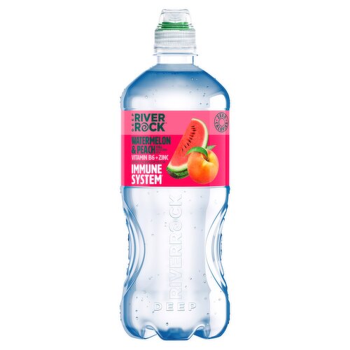 Deep RiverRock Watermelon & Peach Still Water Drink 750ml