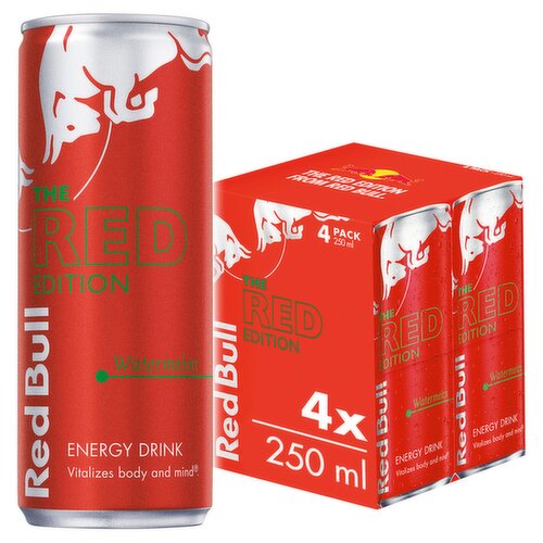Red Bull Energy Drink Red Edition Watermelon 250ml x 4
