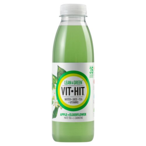 Vit Hit Apple + Elderflower Maté Tea + L-Carnitine 500ml