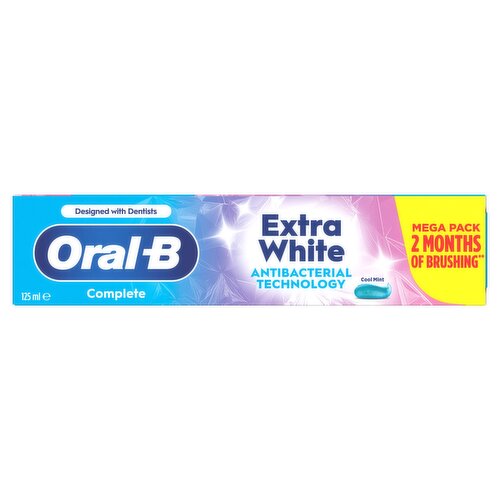 Oral-B Extra White Toothpaste 125ml