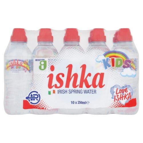 Ishka Irish Spring Water 10 x 250ml
