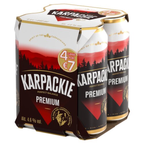Karpackie Premium 4 x 440ml