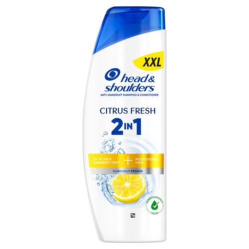 Head & Shoulders Citrus Fresh 2in1 Anti-Dandruff Shampoo and Conditioner330ml
