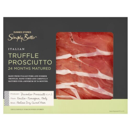 Dunnes Stores Simply Better Italian Truffle Prosciutto 80g