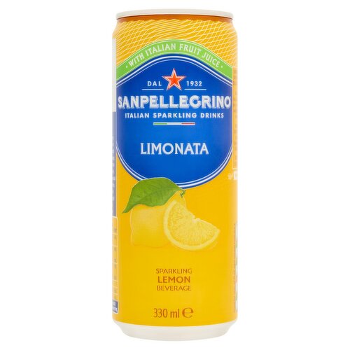 Sanpellegrino Sparkling Lemon Beverage 330ml