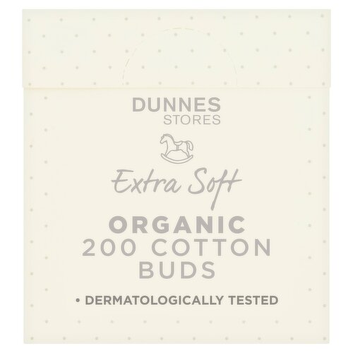 Dunnes Stores Extra Soft 200 Organic Cotton Buds