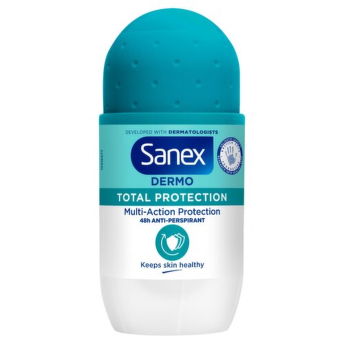 Sanex Dermo Total Protection Antiperspirant Deodorant Roll-On 50ml