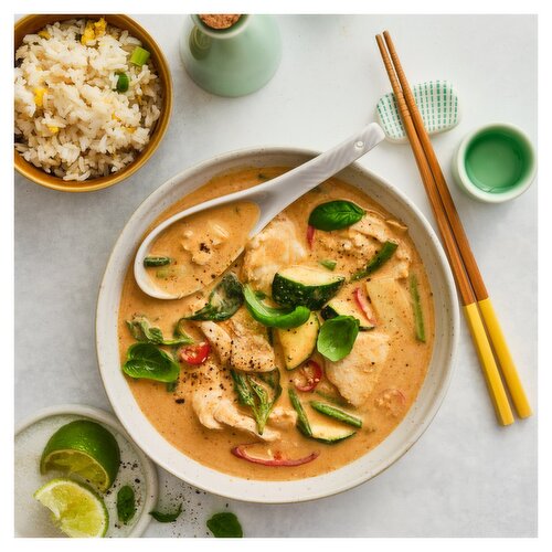 Neon Red Chicken Curry & Fried Rice 500g