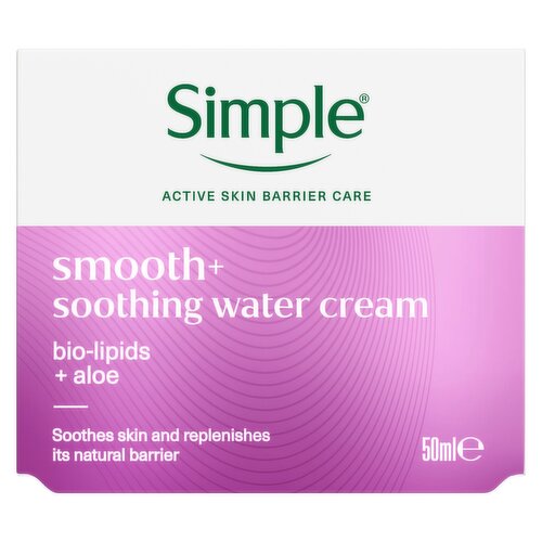 Simple Smooth+ Facial Moisturiser 50 ml