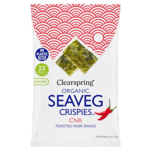 Clearspring Organic Seaveg Crispies Chilli 4g