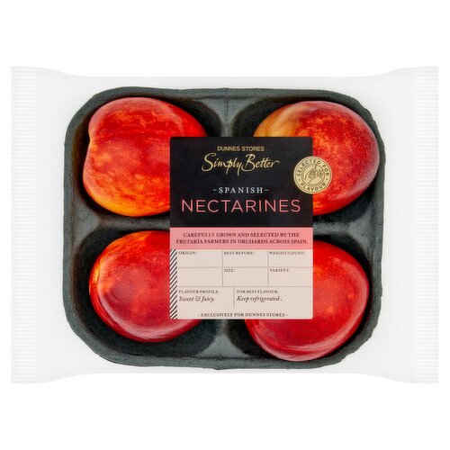 Dunnes Stores Simply Better Spanish Nectarines 4 pk 