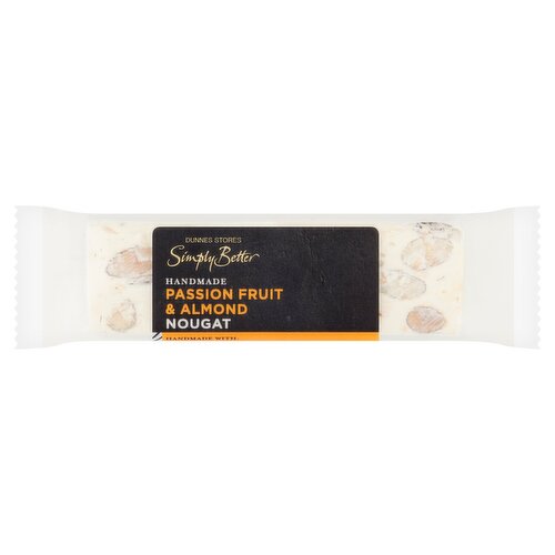 Dunnes Stores Simply Better Handmade Passion Fruit & Almond Nougat 45g
