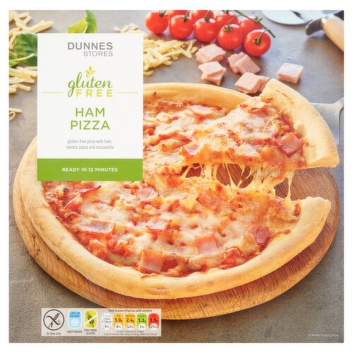 Dunnes Stores Gluten Free Ham Pizza 330g