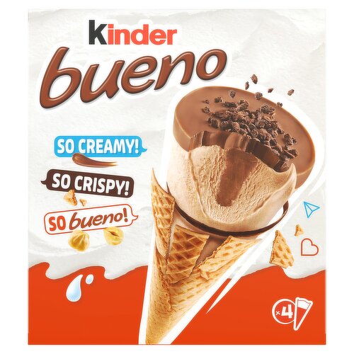 Kinder Bueno Classic Ice Cream Cones 4x90ml