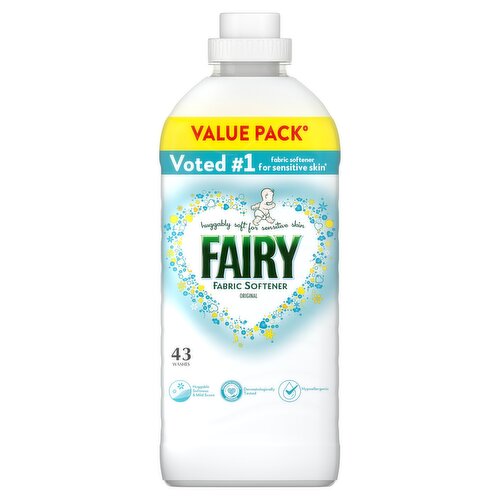 Fairy Fabric Conditioner 43 Washes Original