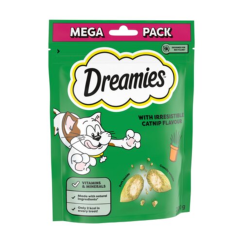 DREAMIES Cat Treat Biscuits With Catnip Flavour 200g