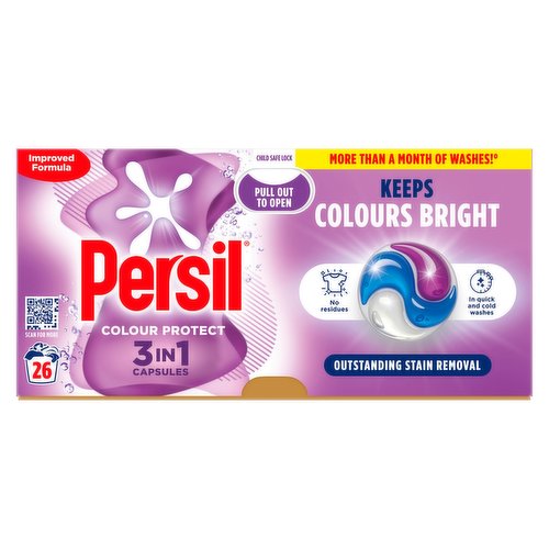Persil 3 in 1 Washing Capsules Colour Protect 26 washes