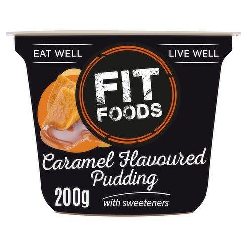 Fit Foods Caramel Flavoured Pudding with Sweeteners 200g - Dunnes Stores