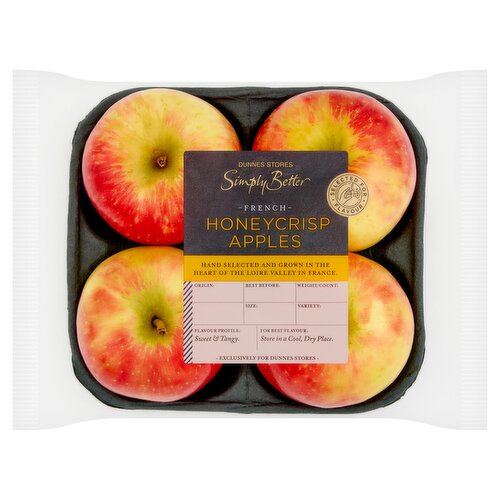 Dunnes Stores Simply Better French Honeycrisp Apples 4pk