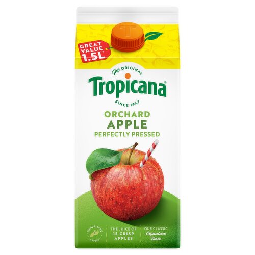 Tropicana Orchard Apple Fruit Juice 1.5L
