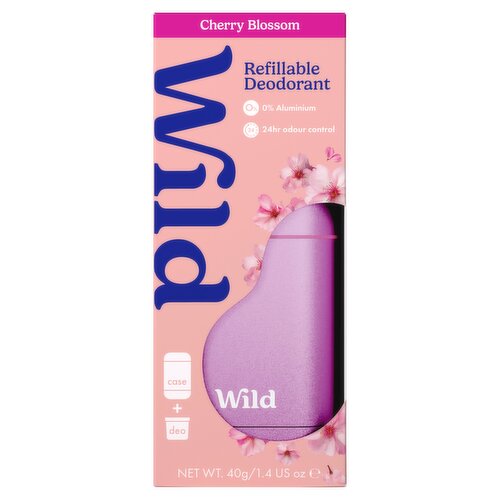 Wild Cherry Blossom Refillable Deodorant 40g