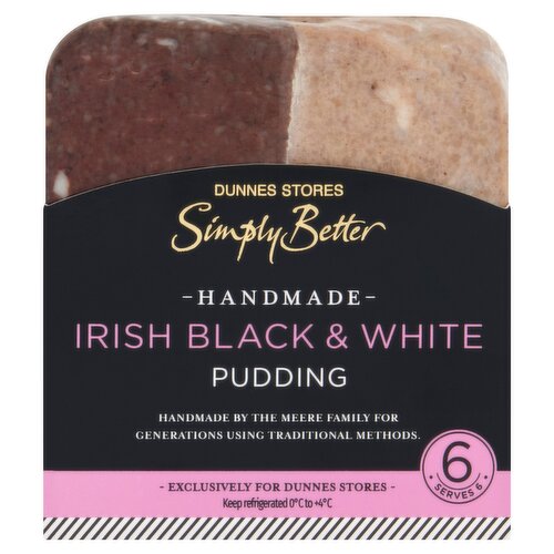 Dunnes Stores Simply Better Handmade Irish Black & White Pudding 300g