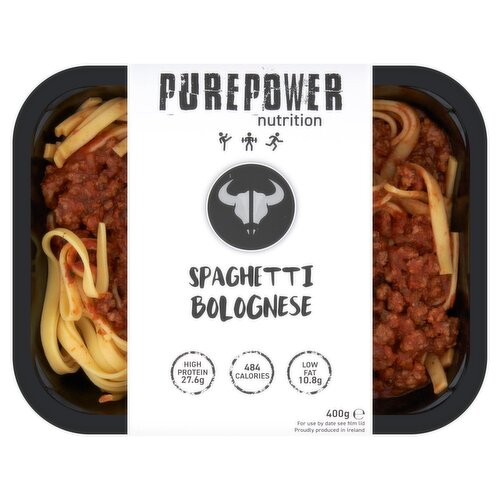 PUREPOWER Nutrition Spaghetti Bolognese 400g