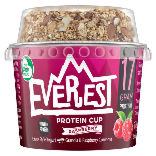 Everest Raspberry Protein Cup 175g