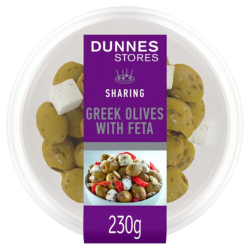 Dunnes Stores Sharing Greek Olives with Feta 230g