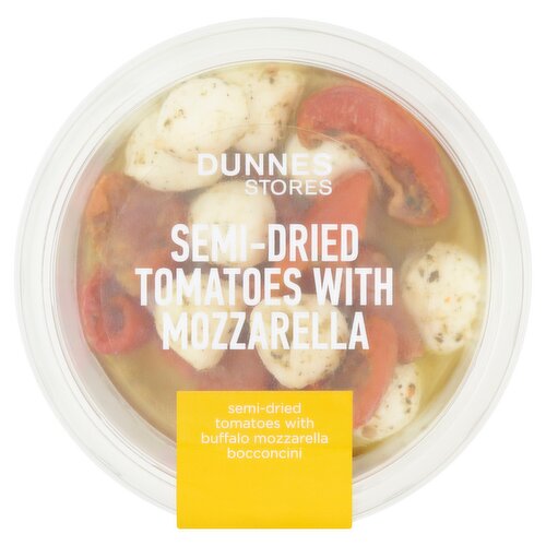 Dunnes Stores Semi-Dried Tomatoes with Mozzarella 110g