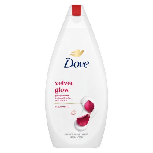 Dove Velvet Glow Body Wash 450 ml