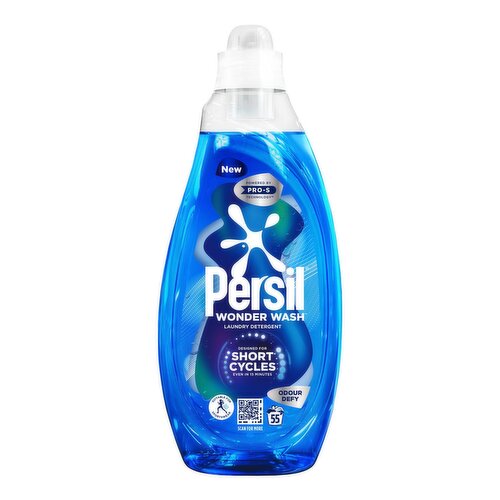 Persil Wonder Wash Bio Liquid Laundry Odour Defy 1.485 L (55 washes)