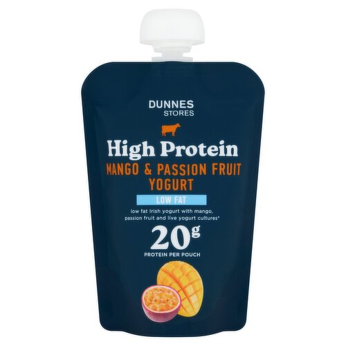 Dunnes Stores High Protein Mango & Passion Fruit Yogurt 160g