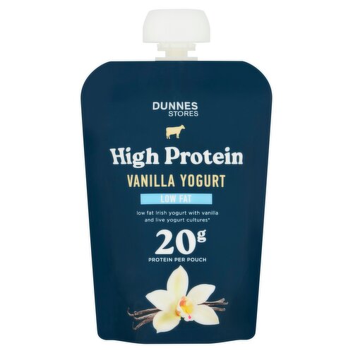 Dunnes Stores High Protein Vanilla Yogurt 160g