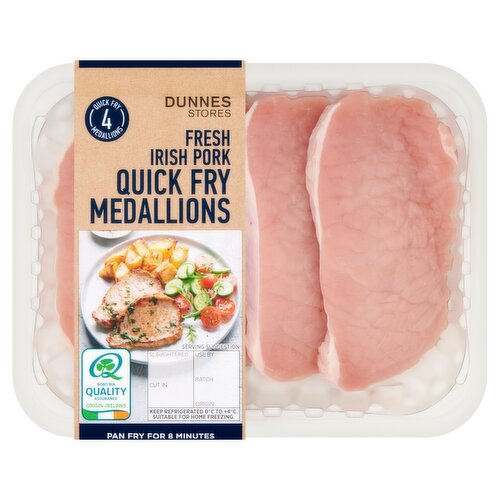 Dunnes Stores Fresh Irish Pork Quick Fry Medallions 400g