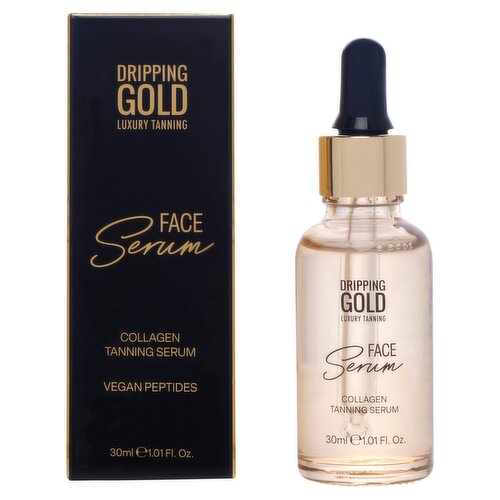 Dripping Gold Luxury Tanning Collagen Face Tanning Serum 30ml