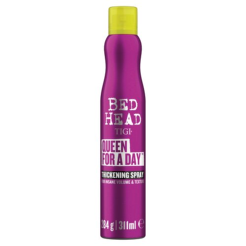 Bed Head by TIGI Queen for a Day Volume Thickening Spray for Fine Hair 311ml