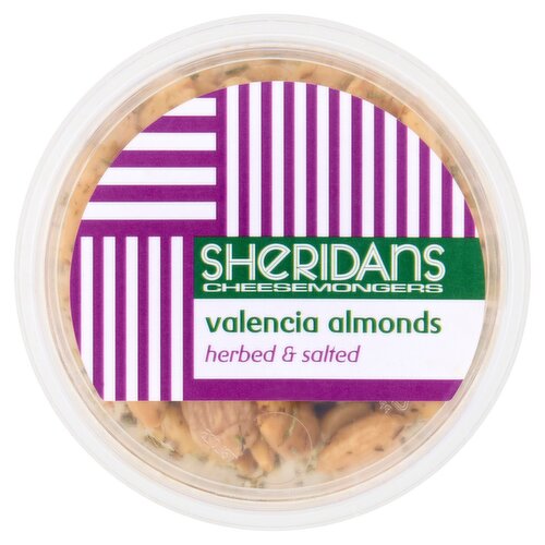 Sheridans Cheesemongers Herbed & Salted Valencia Almonds 120g