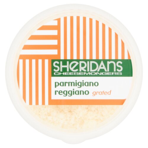 Sheridans Cheesemongers Parmigiano Reggiano Grated 120g
