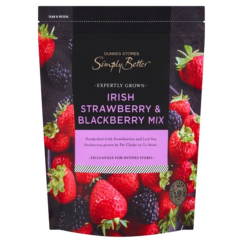 Dunnes Stores Simply Better Irish Strawberry & Blackberry Mix 300g