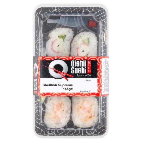 Oishii Sushi Shellfish Supreme 155g