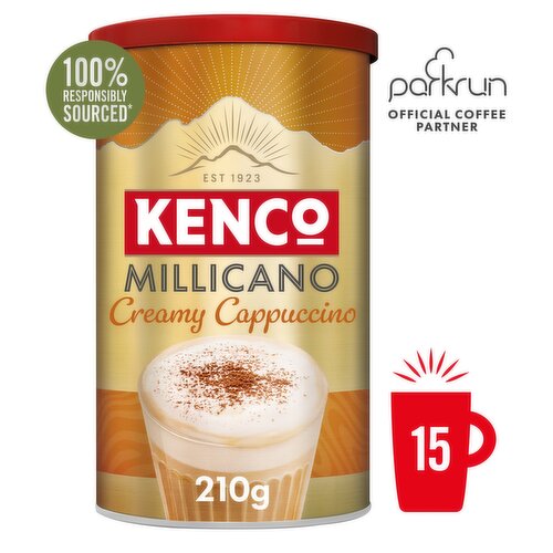 Kenco Millicano Cappuccino Instant Coffee 210g 