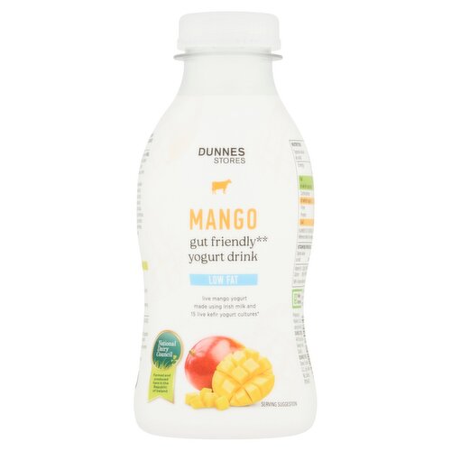 Dunnes Stores Low Fat Mango Yogurt Drink 500ml