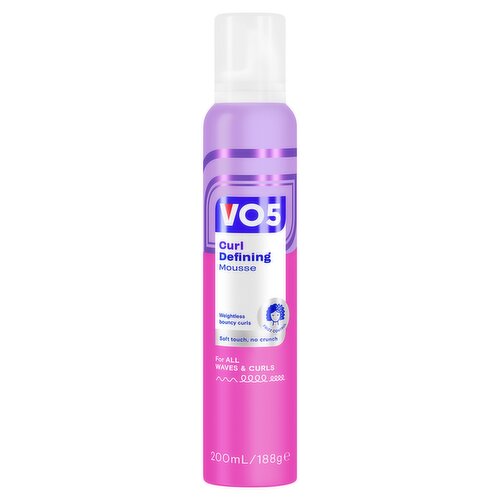 VO5 Curl Defining Mousse 188g