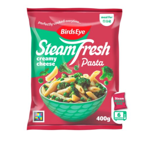 Birds Eye Steamfresh Creamy Cheese Vegetable Pasta Meal for 1 400g