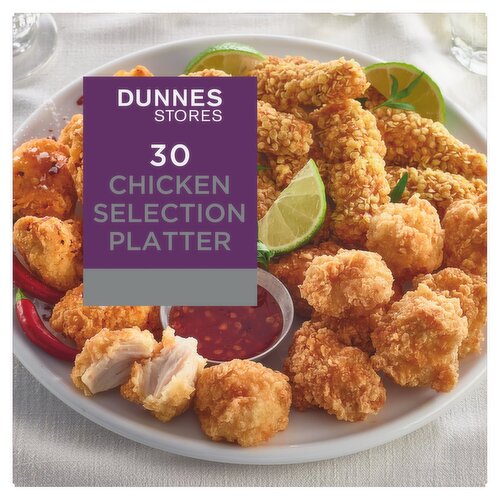 Dun Rite Chicken Dunnes Stores 30 Chicken Selection Platter 600g - Dunnes Stores