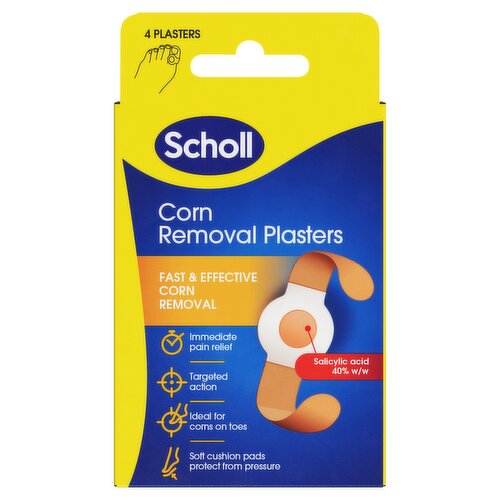Scholl 4 Corn Removal Plasters